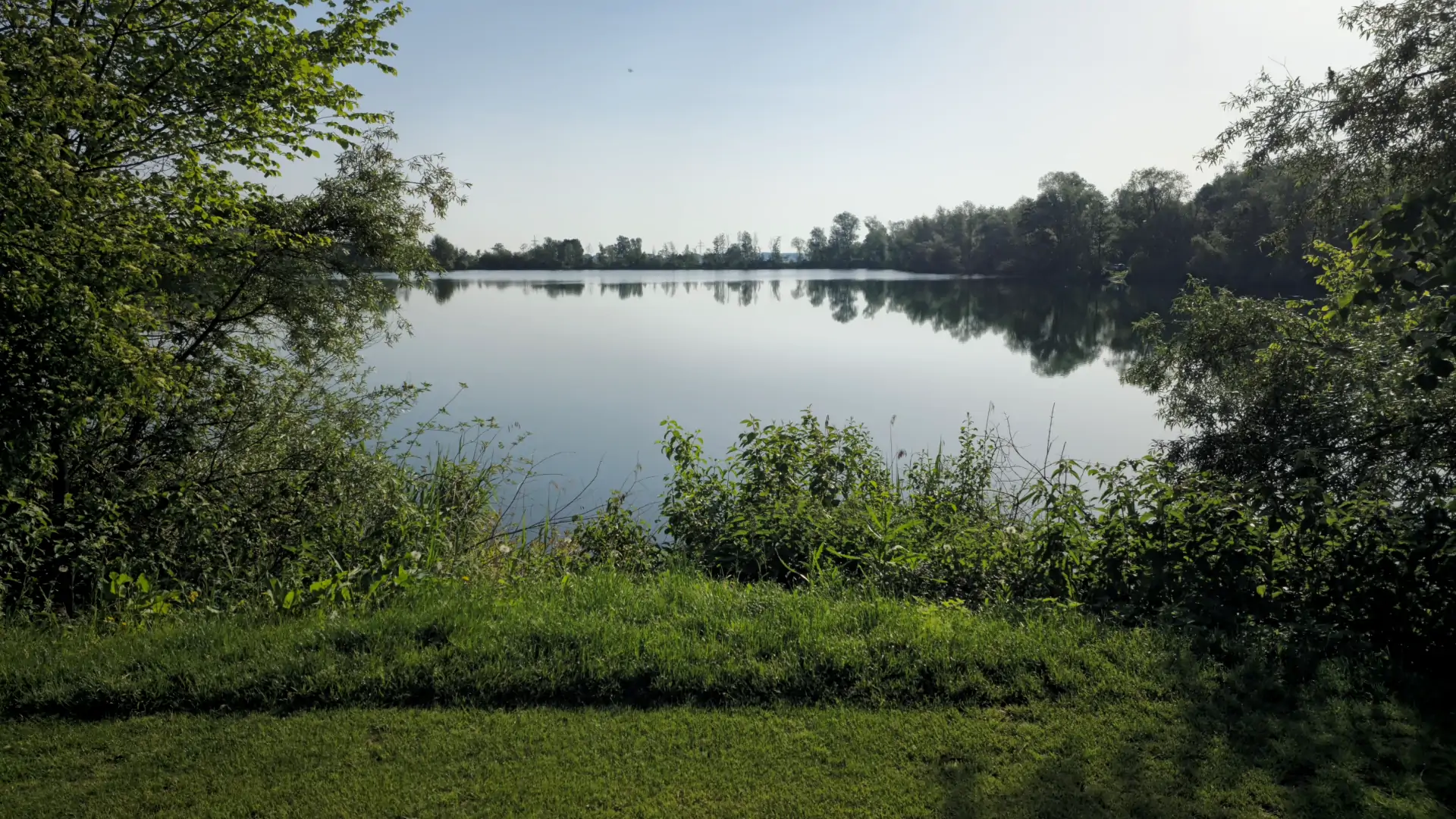 Abschlag der Bahn 7 von hinten
